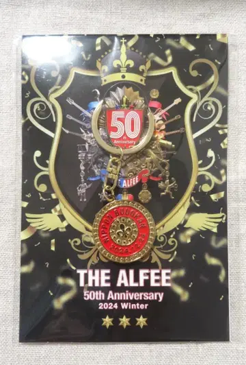 [ 미개봉 ] THE ALFEE 2024 일본 무도관 지역 한정 키링