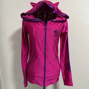 JSG 고양이 귀 후드티 핑크 갸루 헤이세이 갸루