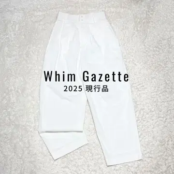 완판템 25년 새상품 Whim Gazette 벌룬 팬츠 코튼 정가 3