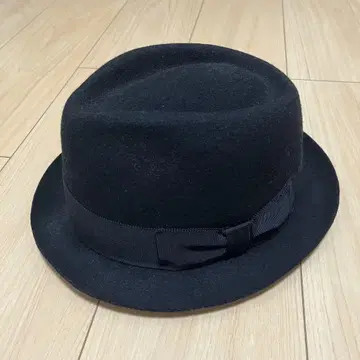 [ 새상품급 ] CA4LA 블랙 울 펠트 햇 블랙