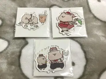 토모다치와 곰 아크릴 스탠드 3개 세트