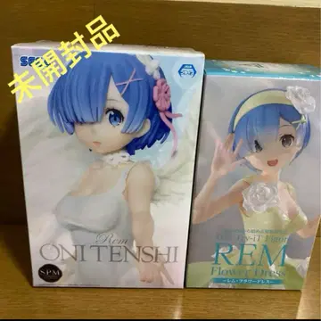 미개봉 렘 피규어 2체 세트