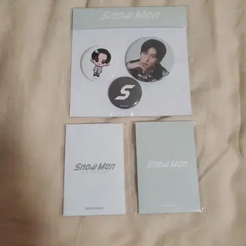 SnowMan 한국 1st 팝업 메구로 렌 세트