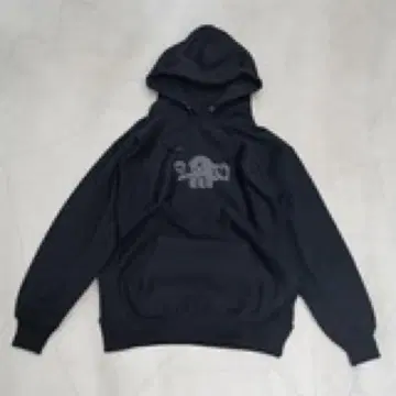2BRO. 2BRO 스플래쉬 로고 후드티 블랙