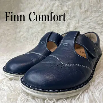[ 새상품급 ] Finn Comfort 내슈빌 독일제 천연 가죽 네이비