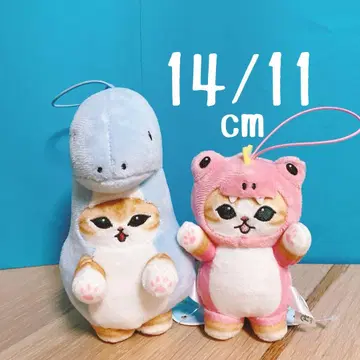 mofusand 해수욕장 괴수 냥 마스코트 택 포함 미사용 2점