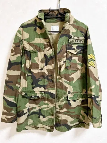 U.S. ARMY 카모플라쥬 자켓 buck number