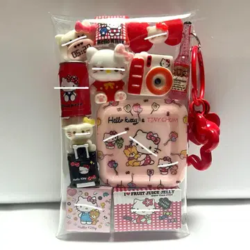 가챠 파우치 채우기 타입 화이트 고양이