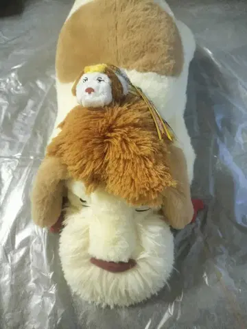 지브리 파크 힌 + 마스코트 힌 봉제 인형 하울의 움직이는 성