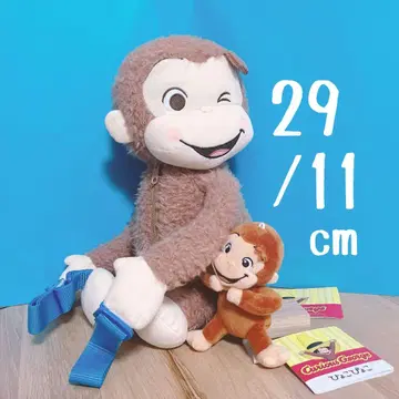 오자루의 조지 봉제 인형 백팩 히요코피요코 택 포함 미사용 1+1