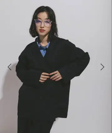 허니콤 도비 자켓/블랙