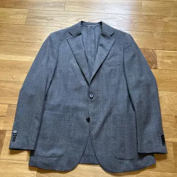 유니버설 랭귀지 테일러드 자켓 그레이 홉색