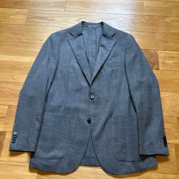 유니버설 랭귀지 테일러드 자켓 그레이 홉색