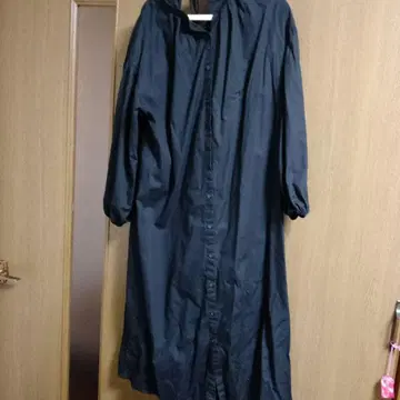 블랙 롱 원피스 긴팔