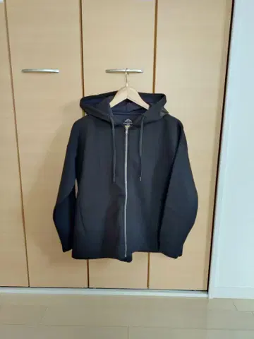 SDLR 블랙 풀 집업 후드티