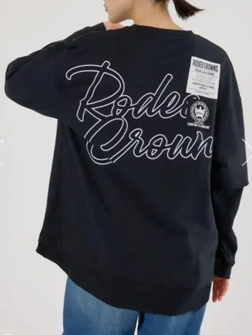 RODEO CROWNS 미사용 새상품 루즈 레이어드 맨투맨 상의