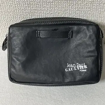 장 폴 고티에 벨트 파우치 백 소품함 블랙
