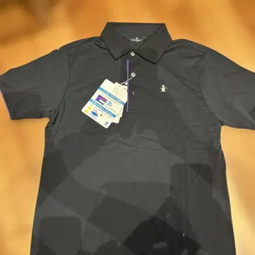 Muningwear 블랙 피케 셔츠 L