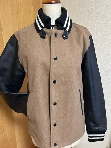 Journal Standard 바시티 자켓 M 브라운 블랙