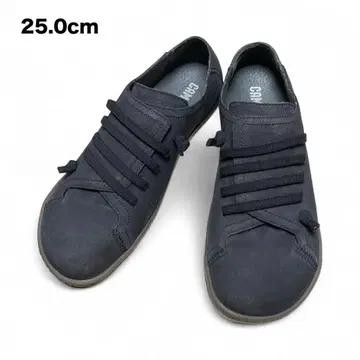 CAMPER 페우카미 가죽 신발 블랙 매트 블랙 39