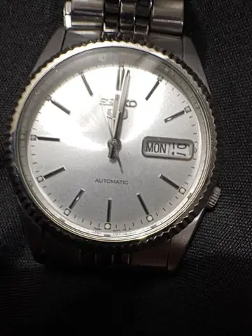 SEIKO 7S26-0500 자동 시계 실버