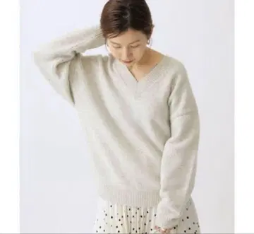 IENA AQUA V넥 풀오버