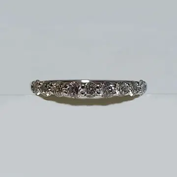 ESTELLE 에스테르 Pt 0.54ct 하프 이터니티 반지 13호