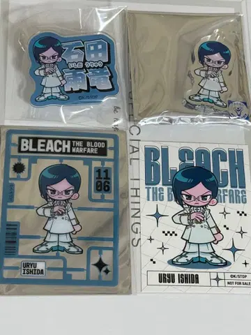 BLEACH 메디코스 팝업 스토어 이시다 우류 세트