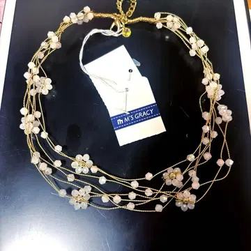 M's Gracy 다층 목걸이 골드