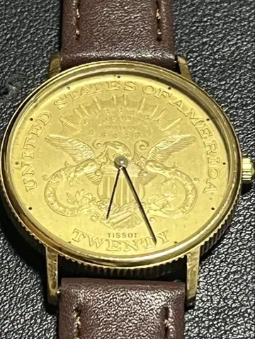 티쏘 Tissot 쿼츠 코인 워치