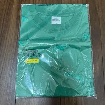 WJ 한정판 오리지널 티셔츠 나의 히어로 아카데미아 M 사이즈 당첨 경품