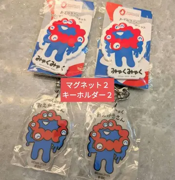 오에카키상 마그넷 아크릴 키링 만박