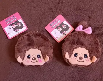 몬치치 캐릭터 페이스 가마구치 코인 케이스 세트