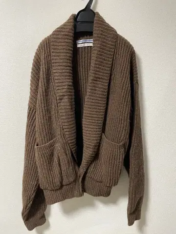 Cristaseya CAMEL OVERSIZED CARDIGAN XL