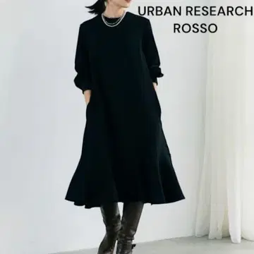 URBAN RESEARCH ROSSO 밑단 플레어 원피스