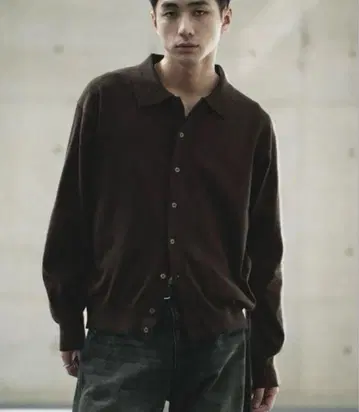 wym lidnm T/C BASIC KNIT SHIRT CARDIGAN