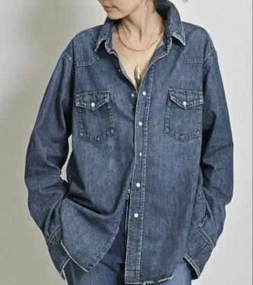 라빠르망 별주 RED CARD Nelly Denim Shirts