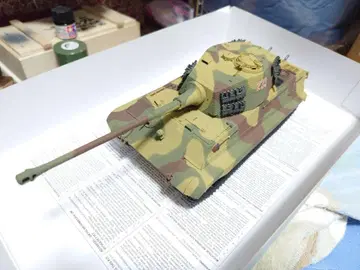 1/35 독일군 킹 타이거 중전차 포르쉐 포탑 완성품