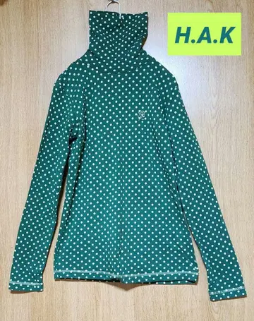 H A.K 도트 무늬 터틀