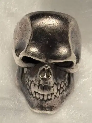 CrazyPig 크레이지피그 사이코 킬러 스컬 반지 왜곡 있음