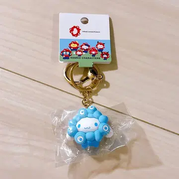 산리오 미야쿠미야쿠 변신 입체 마스코트 컬러 키링 시나모롤