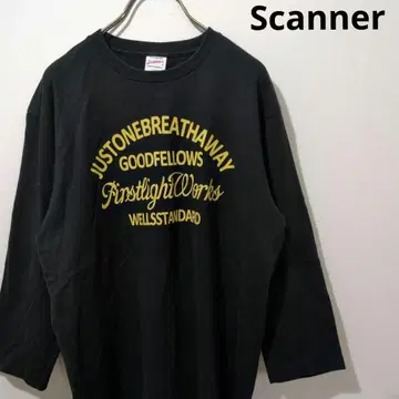 Scanner 스캐너 7부 소매 t셔츠