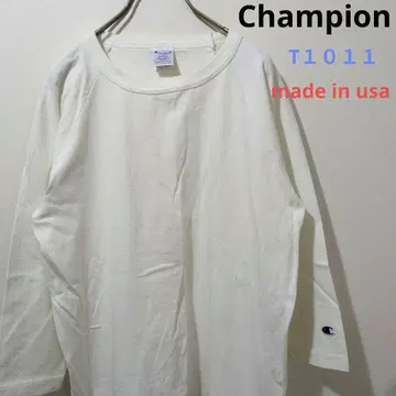 챔피온 미국제 7부 소매 헤비 웨이트 Champion