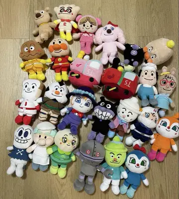 앙팡맨 봉제 인형 세트 25체