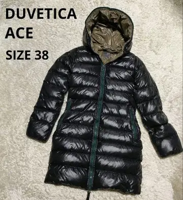 DUVETICA ACE 롱 다운 자켓 블랙 38