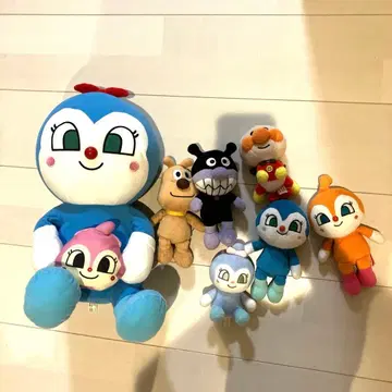 호빵맨 봉제 인형 세트