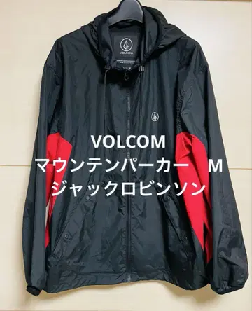 VOLCOM 마운틴 후드티 M 나일론 후드티 잭 로빈슨