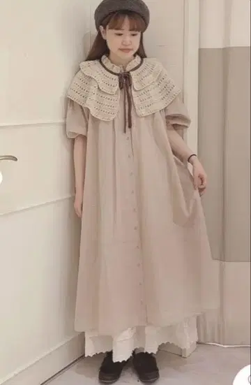 새상품 레이스 앞뒤 착용 원피스 타임세일