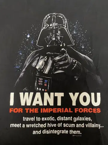 [ 인기 ] 90s STAR WARS 다스 베이더 빈티지 T셔츠