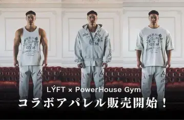 Power House Gym x Lyft 콜라보 T셔츠 화이트 M 사이즈